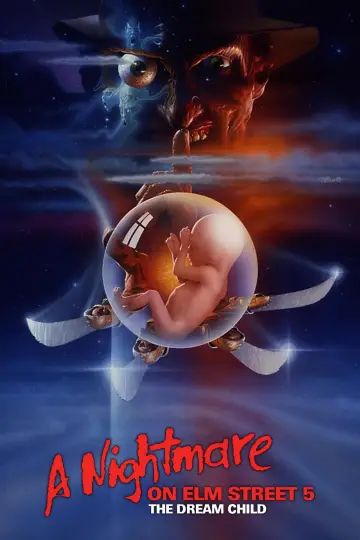 Plakat do filmu "Koszmar z Ulicy Wiązów 5: Dziecko Snów" #112976