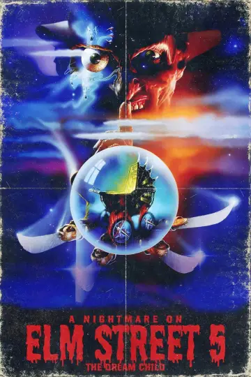 Plakat do filmu "Koszmar z Ulicy Wiązów 5: Dziecko Snów" #324374