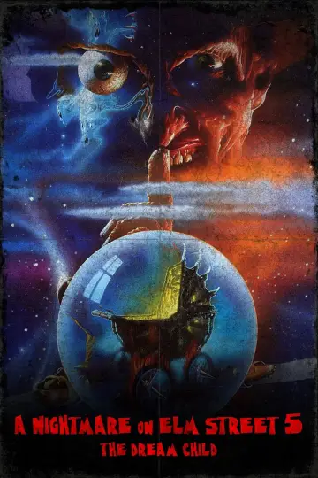 Plakat do filmu "Koszmar z Ulicy Wiązów 5: Dziecko Snów" #727365