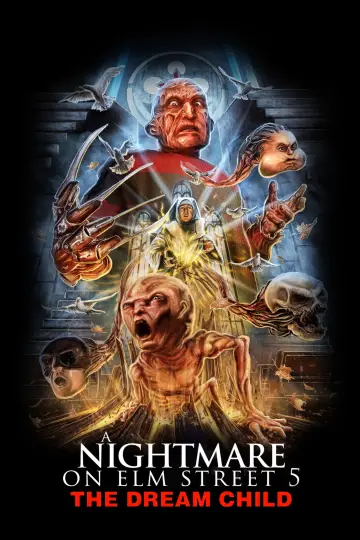 Plakat do filmu "Koszmar z Ulicy Wiązów 5: Dziecko Snów" #874902