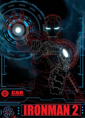 Plakat do filmu "Iron Man 2" #555097