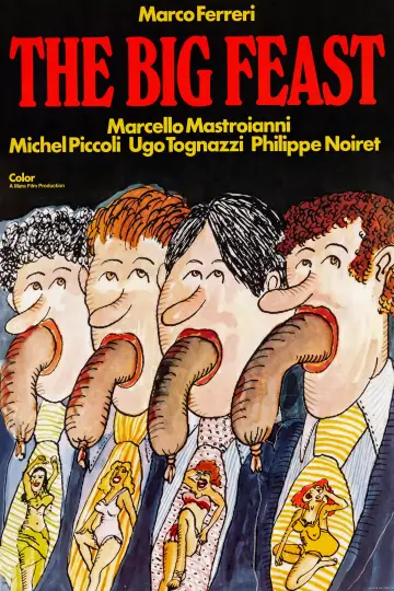 Plakat do filmu "Wielkie żarcie" #990332