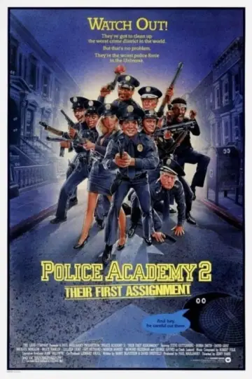 Plakat do filmu "Akademia Policyjna 2: Pierwsze Zadanie" #78043