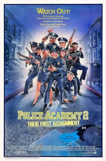 Plakat do filmu "Akademia Policyjna 2: Pierwsze Zadanie" #78045