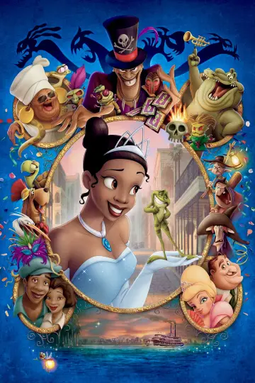 Plakat do filmu "Księżniczka i Żaba" #649983