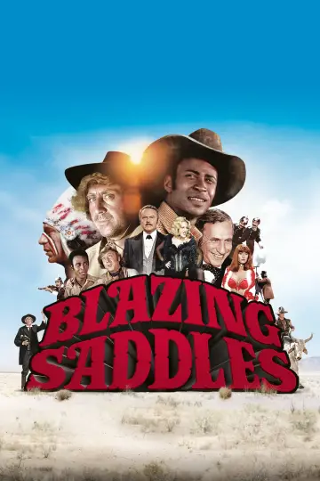 Plakat do filmu "Płonące siodła" #81102