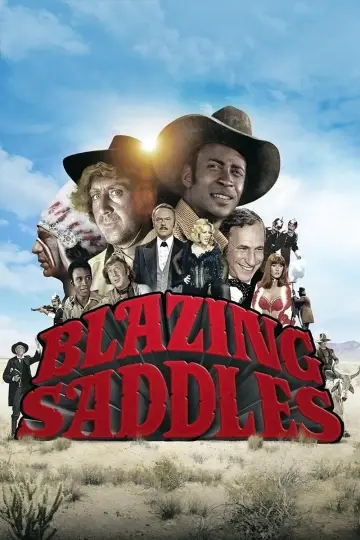 Plakat do filmu "Płonące siodła" #81108