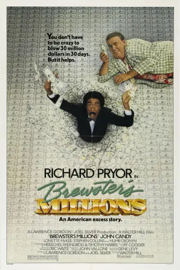 Plakat do filmu "Miliony Brewstera" #126740