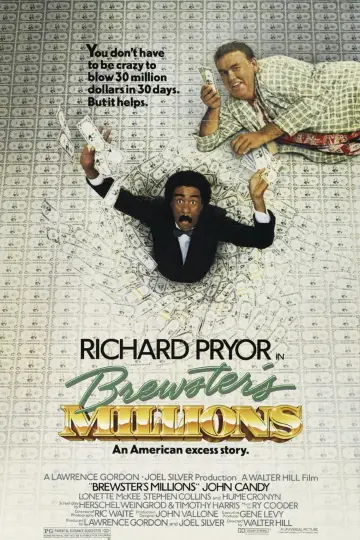 Plakat do filmu "Miliony Brewstera" #943434