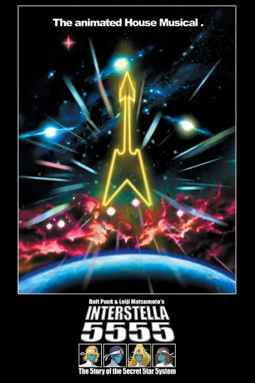 Plakat do filmu "Interstella 5555: The 5tory of the 5ecret 5tar 5ystem" #753688