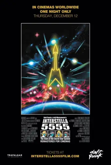 Plakat do filmu "Interstella 5555: The 5tory of the 5ecret 5tar 5ystem" #753690