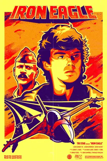 Plakat do filmu "Żelazny Orzeł" #589378