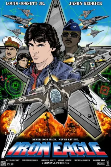 Plakat do filmu "Żelazny Orzeł" #589379