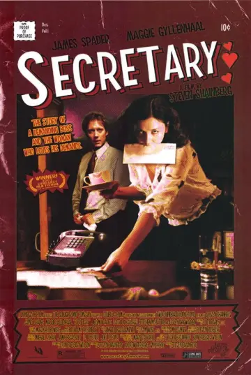 Plakat do filmu "Sekretarka" #1628123