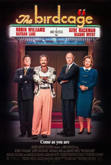 Plakat do filmu "Klatka dla ptaków" #847314