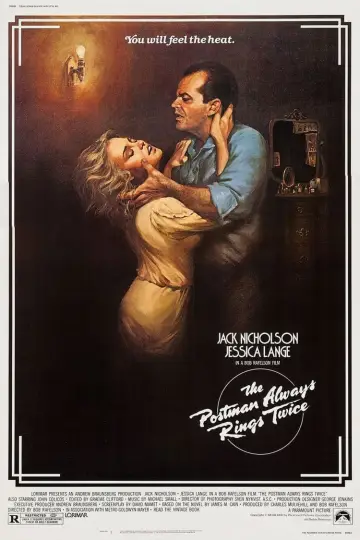 Plakat do filmu "Listonosz zawsze dzwoni dwa razy" #135596