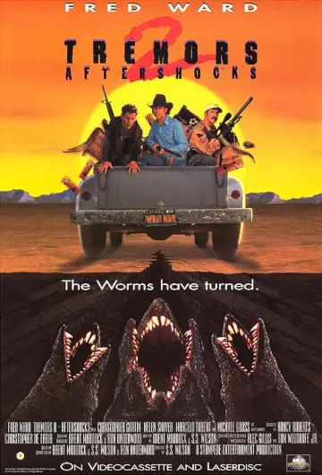 Plakat do filmu "Wstrząsy 2: Wielkie larwy wróciły" #295491