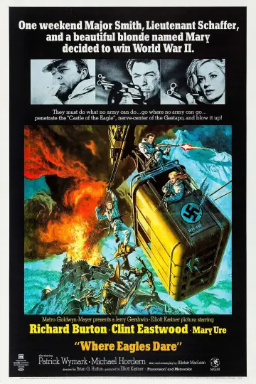 Plakat do filmu "Tylko dla orłów" #717317