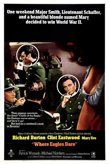 Plakat do filmu "Tylko dla orłów" #717346