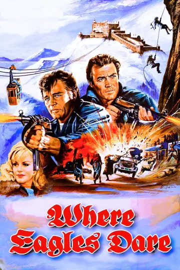 Plakat do filmu "Tylko dla orłów" #91811