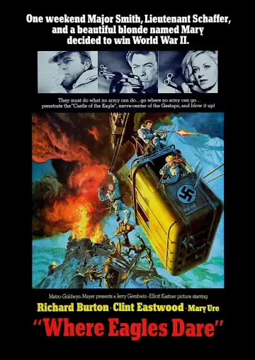 Plakat do filmu "Tylko dla orłów" #91816