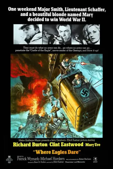 Plakat do filmu "Tylko dla orłów" #91822