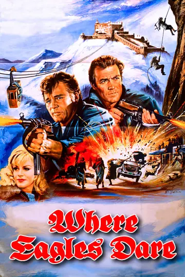 Plakat do filmu "Tylko dla orłów" #91823