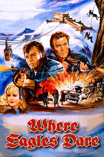 Plakat do filmu "Tylko dla orłów" #91824