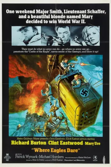 Plakat do filmu "Tylko dla orłów" #91829