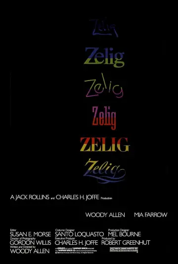 Plakat do filmu "Zelig" #214842