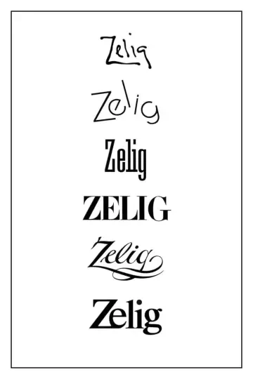 Plakat do filmu "Zelig" #709594