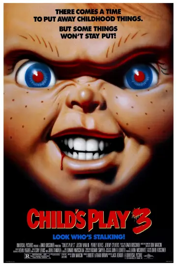 Plakat do filmu "Laleczka Chucky 3" #852896