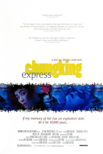 Plakat do filmu "Chungking Express" #180388