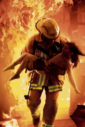 Plakat do filmu "Płonąca pułapka" #999025