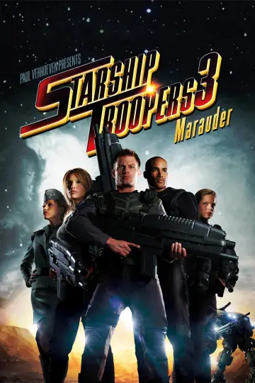 Plakat do filmu "Żołnierze kosmosu 3: Grabieżca" #91057