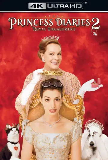Plakat do filmu "Pamiętnik księżniczki 2: Królewskie zaręczyny" #49461