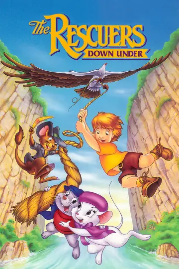 Plakat do filmu "Bernard i Bianka w krainie kangurów" #274459