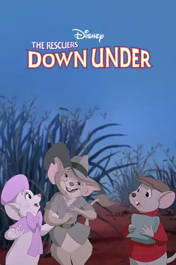 Plakat do filmu "Bernard i Bianka w krainie kangurów" #274476