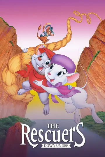Plakat do filmu "Bernard i Bianka w krainie kangurów" #274477