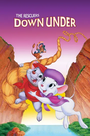 Plakat do filmu "Bernard i Bianka w krainie kangurów" #274480