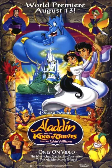 Plakat do filmu "Aladyn i król złodziei" #1800476
