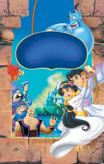 Plakat do filmu "Aladyn i król złodziei" #294282