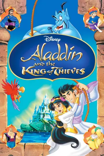 Plakat do filmu "Aladyn i król złodziei" #64615