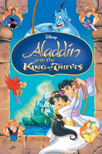Plakat do filmu "Aladyn i król złodziei" #722553