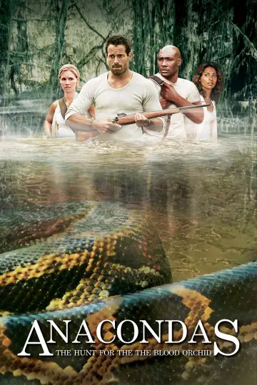Plakat do filmu "Anakondy - Polowanie na Krwawą Orchideę" #68326
