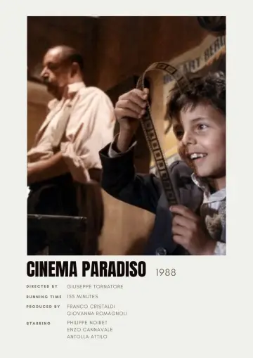 Plakat do filmu "Cinema Paradiso" #1626864