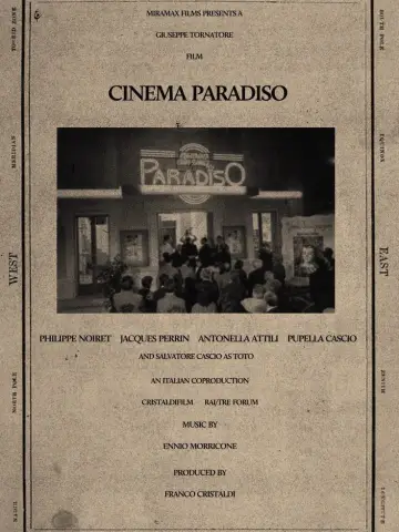 Plakat do filmu "Cinema Paradiso" #1857182