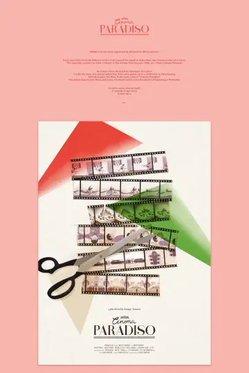Plakat do filmu "Cinema Paradiso" #54785