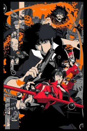 Plakat do filmu "Kowboj Bebop: Pukając do nieba bram" #202001