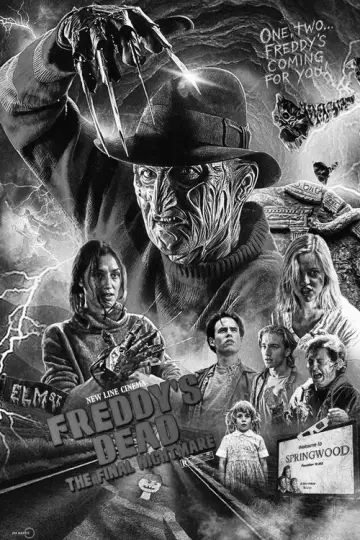 Plakat do filmu "Koszmar z Ulicy Wiązów 6: Freddy nie żyje, koniec koszmaru" #1731912